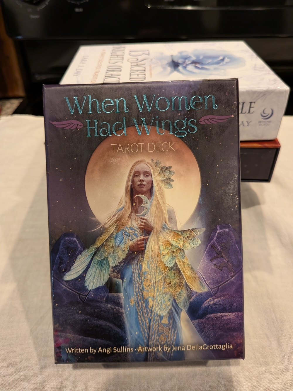 When Women Had Wings Tarot Deck - Purple/Blue